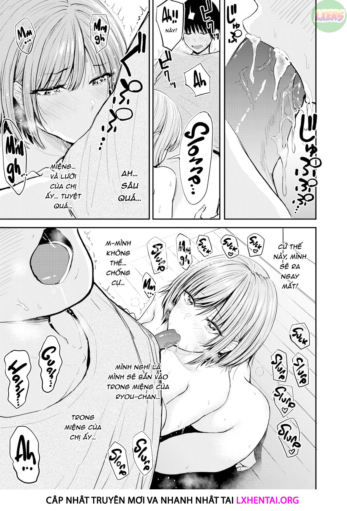 Đọc truyện hentai Ở chung với người chị thời thơ ấu - Oneshot