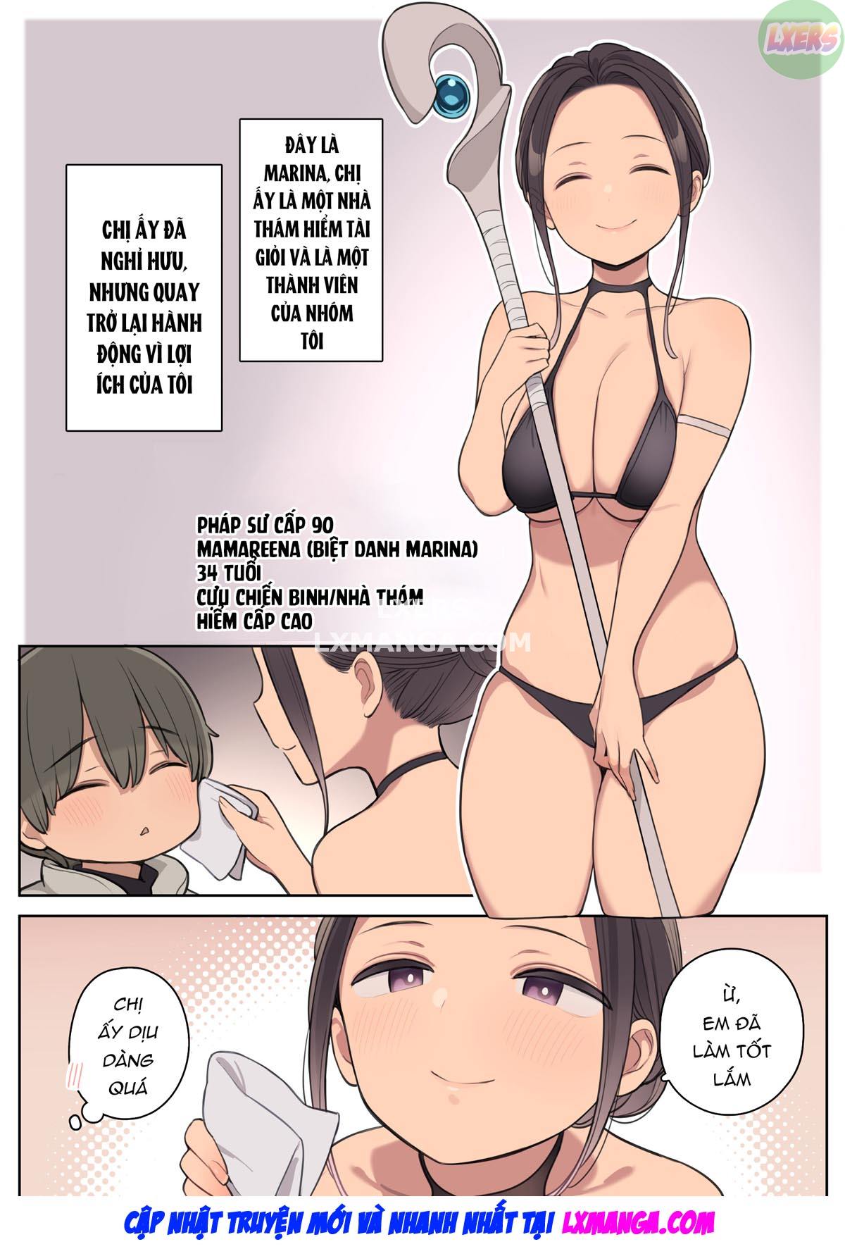 Đọc truyện hentai Phiêu lưu vào thế giới ảo gặp được bà chị ^^ - Oneshot