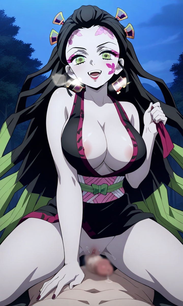 Đọc truyện hentai Tuyển tập Albums Art hentai - Chap 745 - Demon Slayer: Kimetsu no Yaiba Daki ball kick