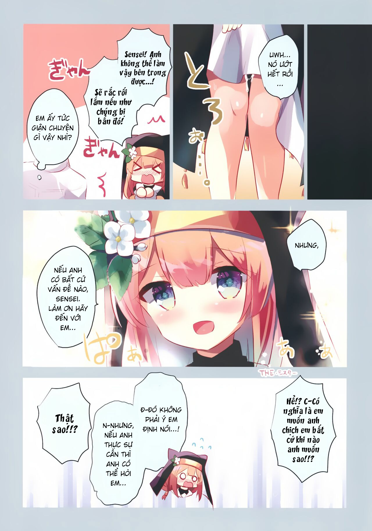 Đọc truyện hentai Blue Archive Hon. Full Color - Oneshot