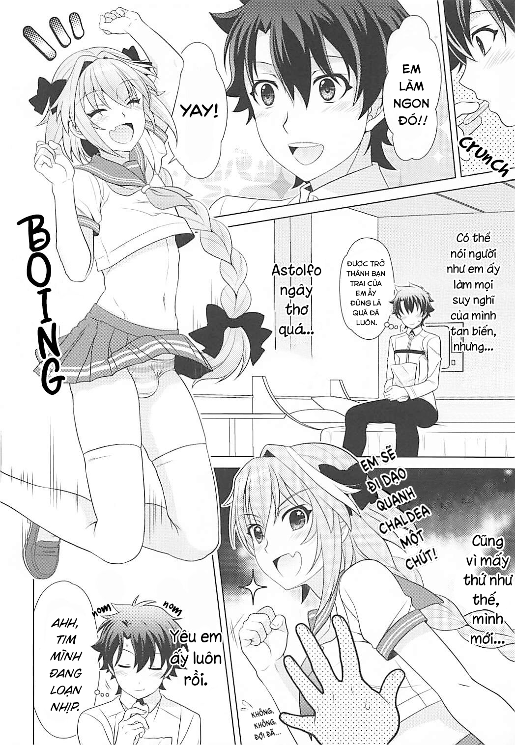 Đọc truyện hentai Sau hôm nay, tôi là người yêu của Master. - Oneshot