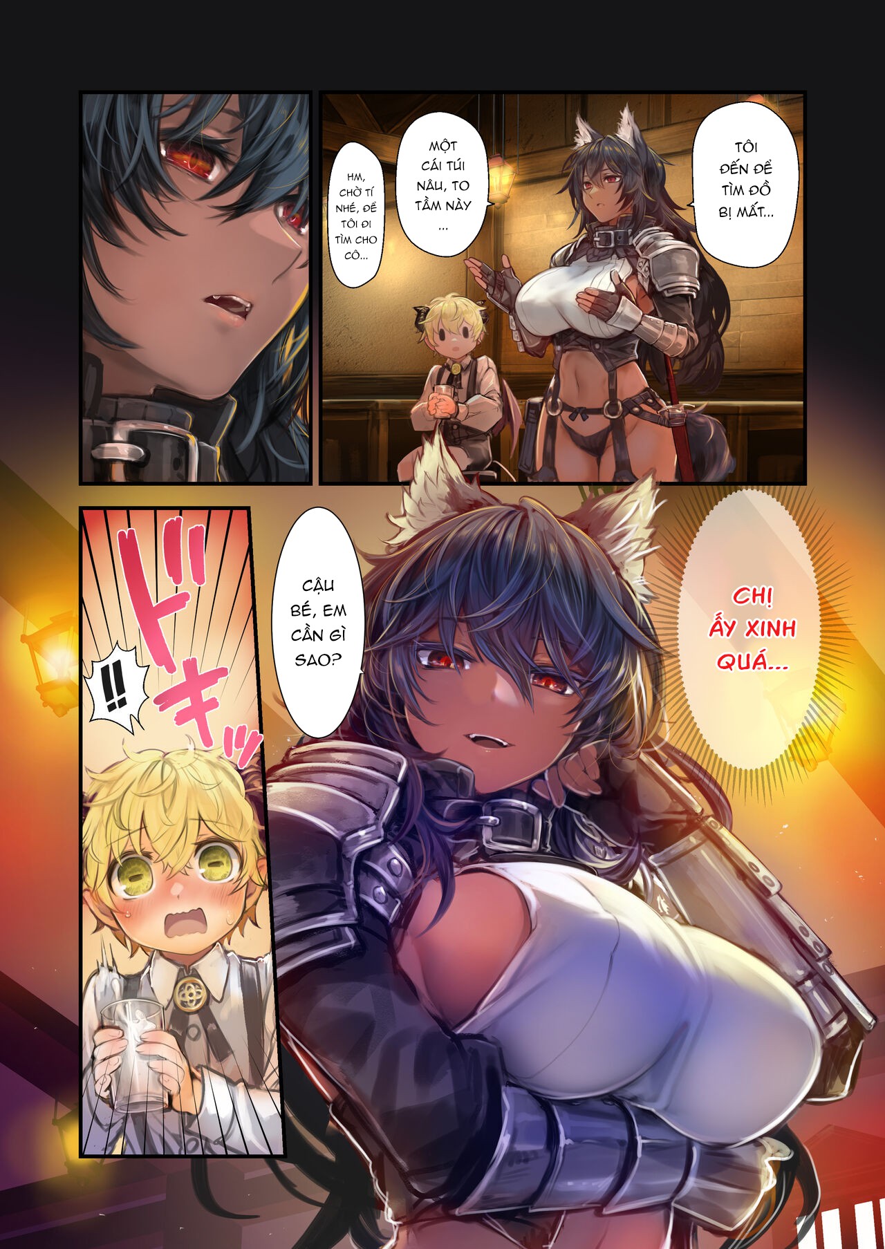 Đọc truyện hentai MILK - Câu chuyện về cậu bé Incubus được chiều chuộng bởi hai onee-san... - Chap 1