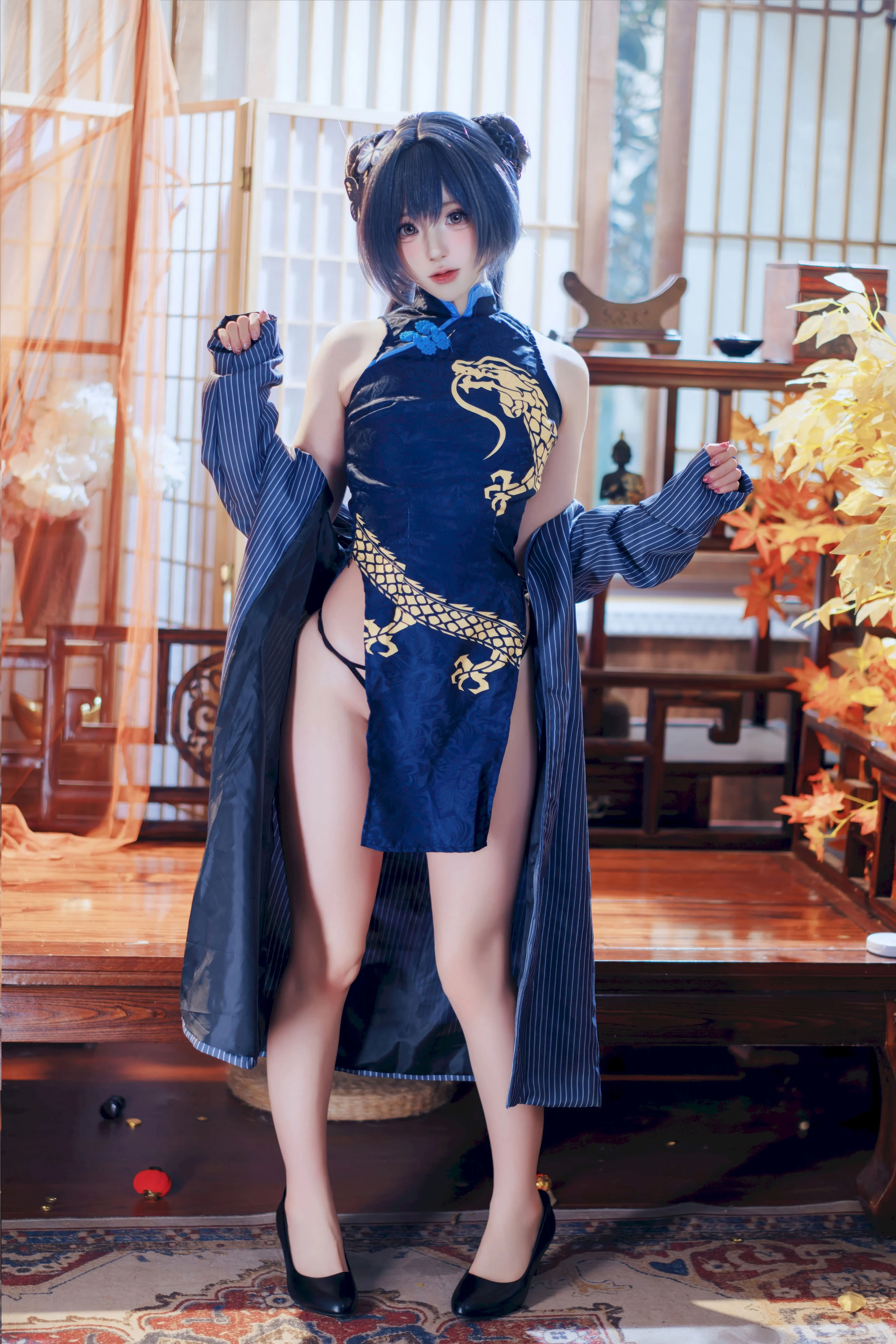 Đọc truyện hentai Tuyển tập Albums siêu phẩm Cosplay - Chap 1410 - Saionji Minamika, Azure Archives, Hime Saki