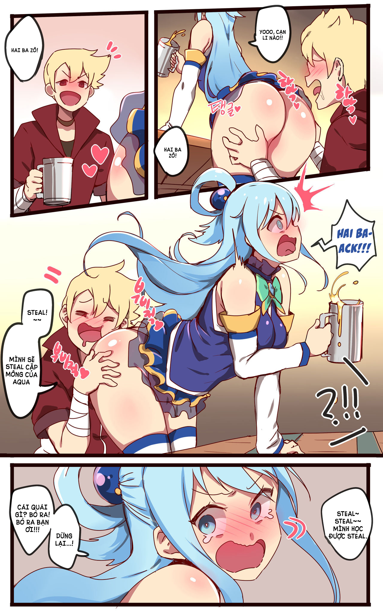 Đọc truyện hentai Kono Subarashii Sekai ni Syukufuku o! - Oneshot