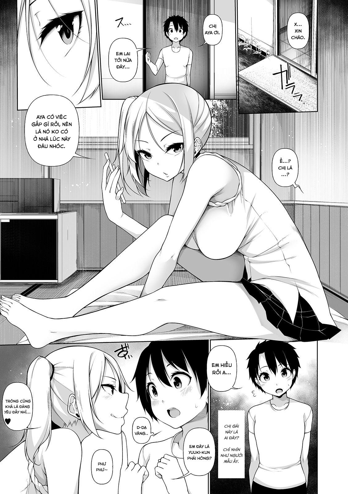 Đọc truyện hentai Inaka de! Ikkagetsu OneShota Seikatsu - Chap 2