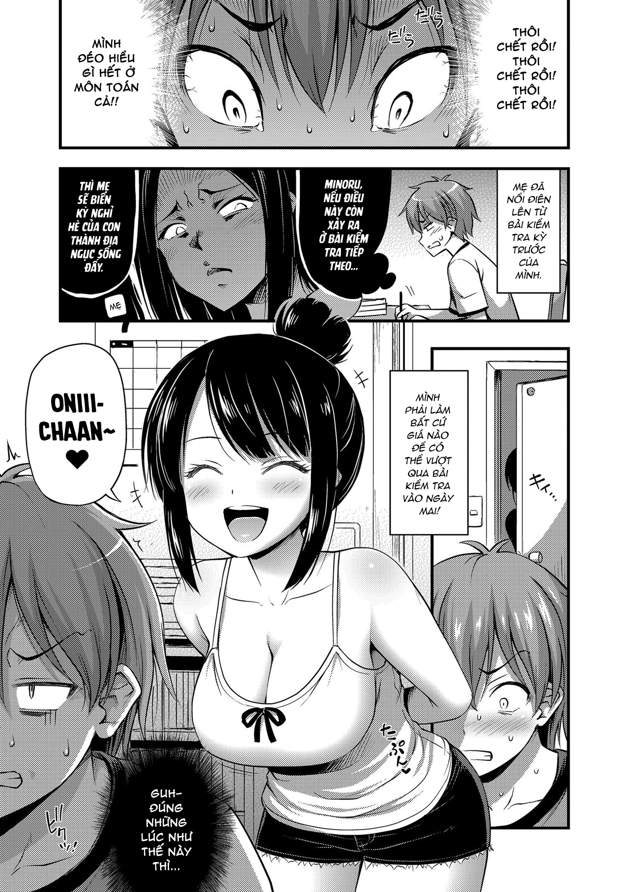 Đọc truyện hentai Tại con em mà tôi luôn bị điểm kém - Oneshot