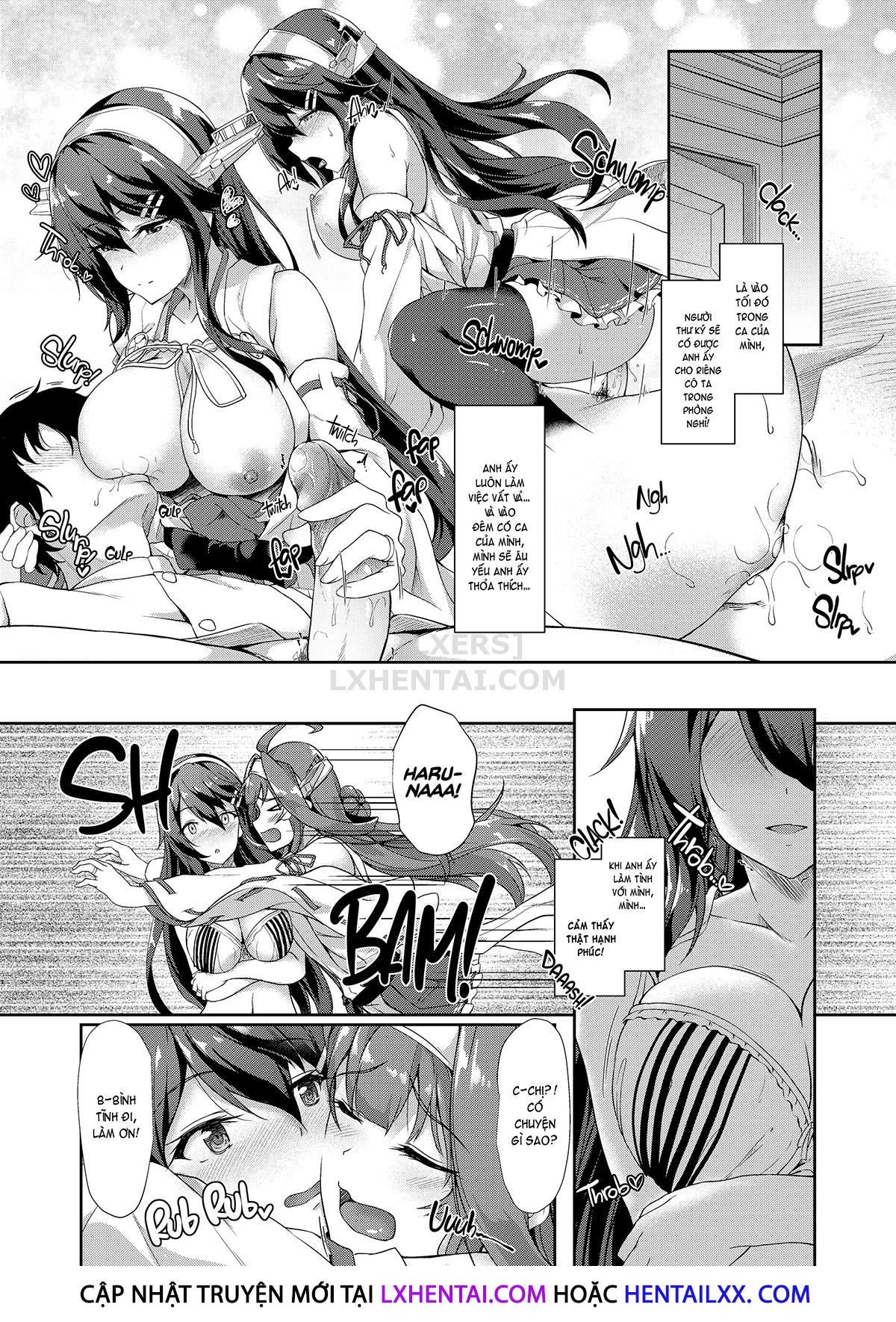 Đọc truyện hentai KonHaru Sandwich - Oneshot