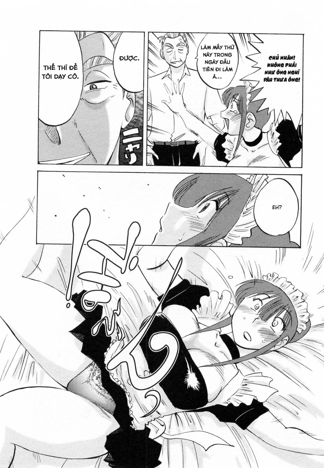 Đọc truyện hentai Maid No Mitsuko-San Vol.1 - Chap 1: Bắt đầu làm hầu gái.