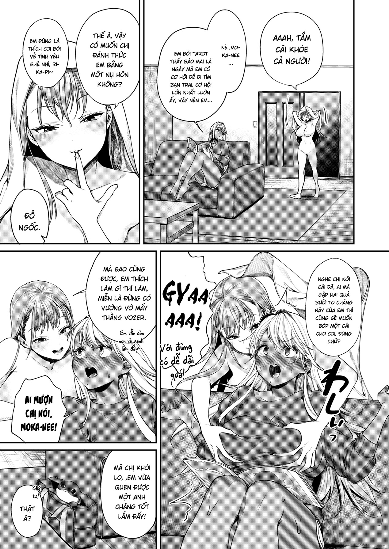 Đọc truyện hentai Lí do tôi có có bạn gái là cô nàng gyaru da ngăm! - Oneshot bắn tùm lum