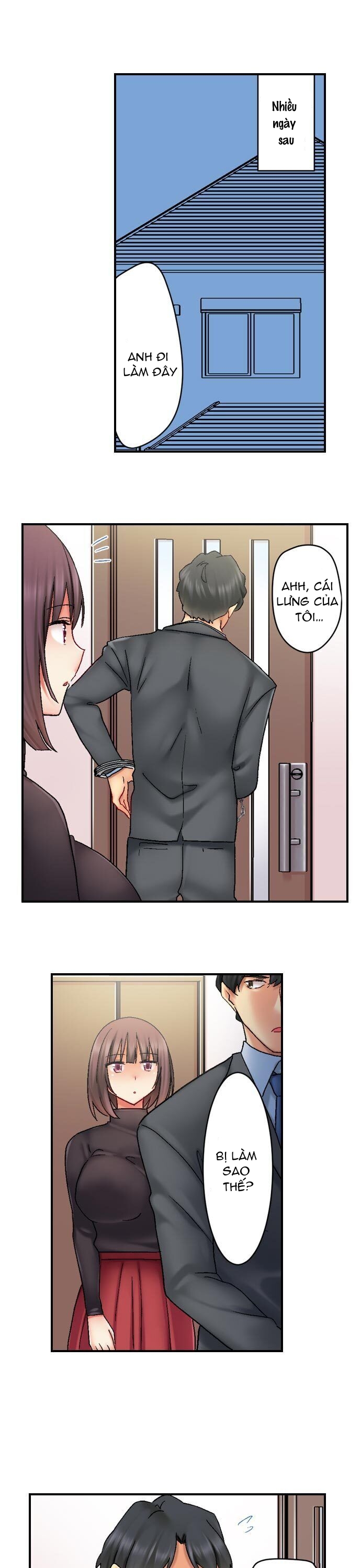 Đọc truyện hentai Cuộc sống của cặp đôi mới cưới - Chap 4: Ngủ chung