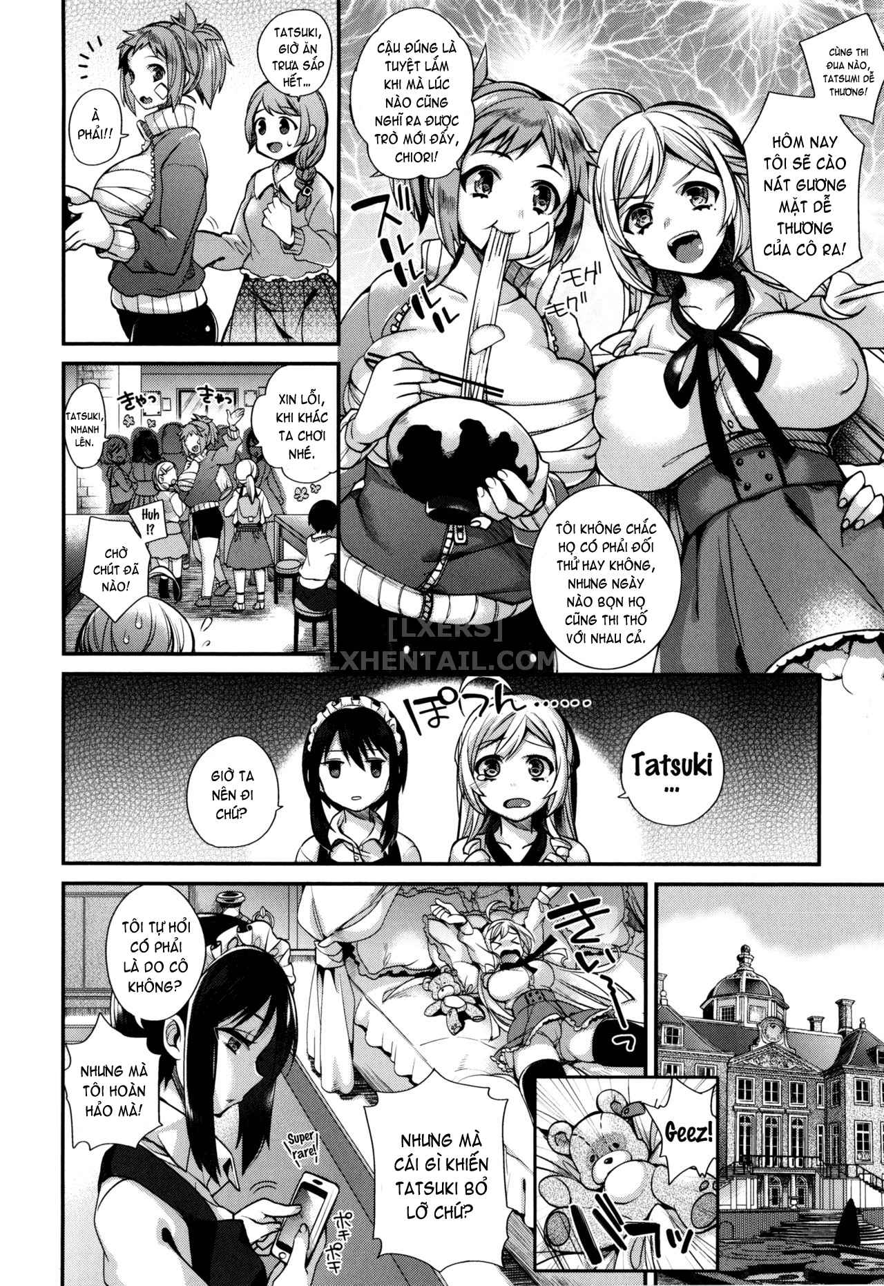 Đọc truyện hentai Ojou-Sama To Maid No Midara Na Seikatsu - Chap 2