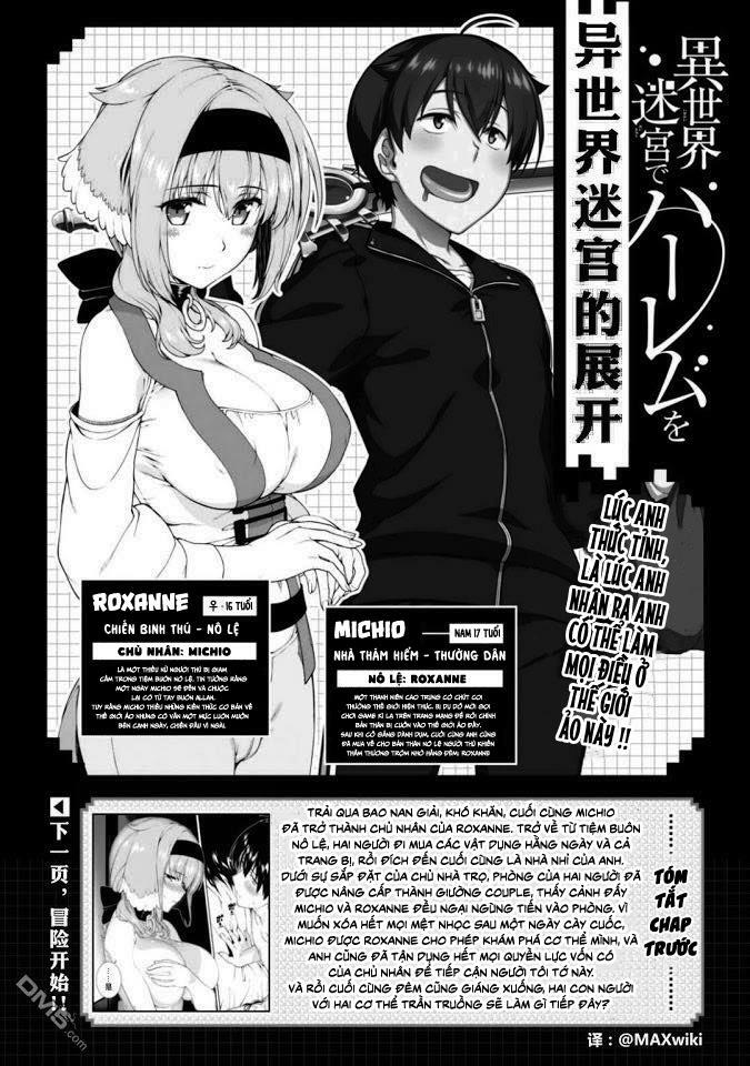 Đọc truyện hentai Lập Harem Chốn Mê Cung Ở Dị Giới - Chap 6.3