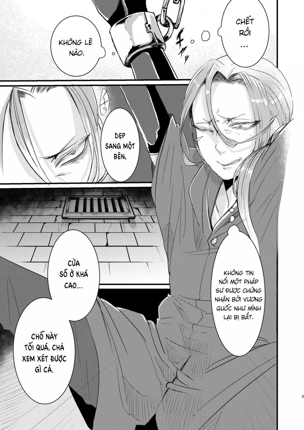 Đọc truyện hentai Câu chuyện về nam pháp sư bị xúc tu chơi - Oneshot