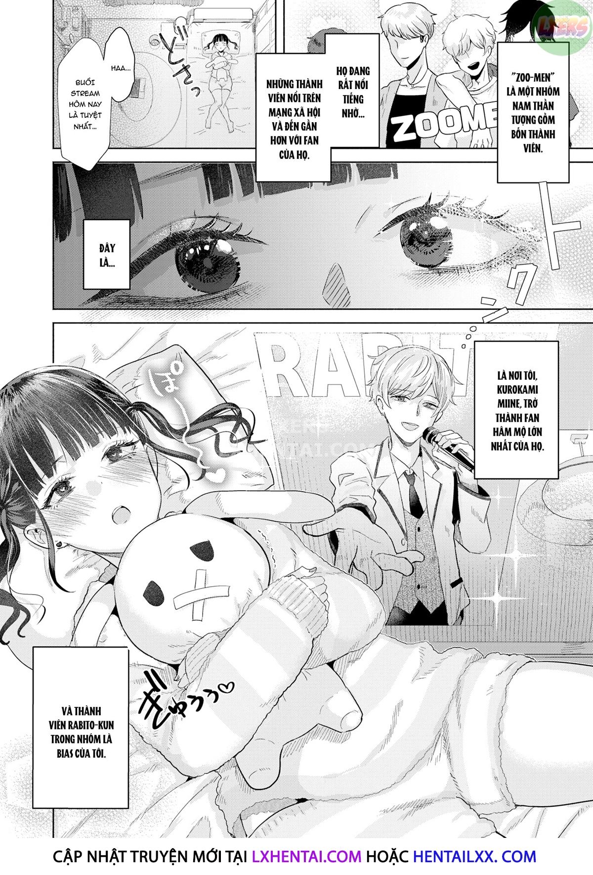 Đọc truyện hentai Em là Fan cuồng của anh!! - Oneshot