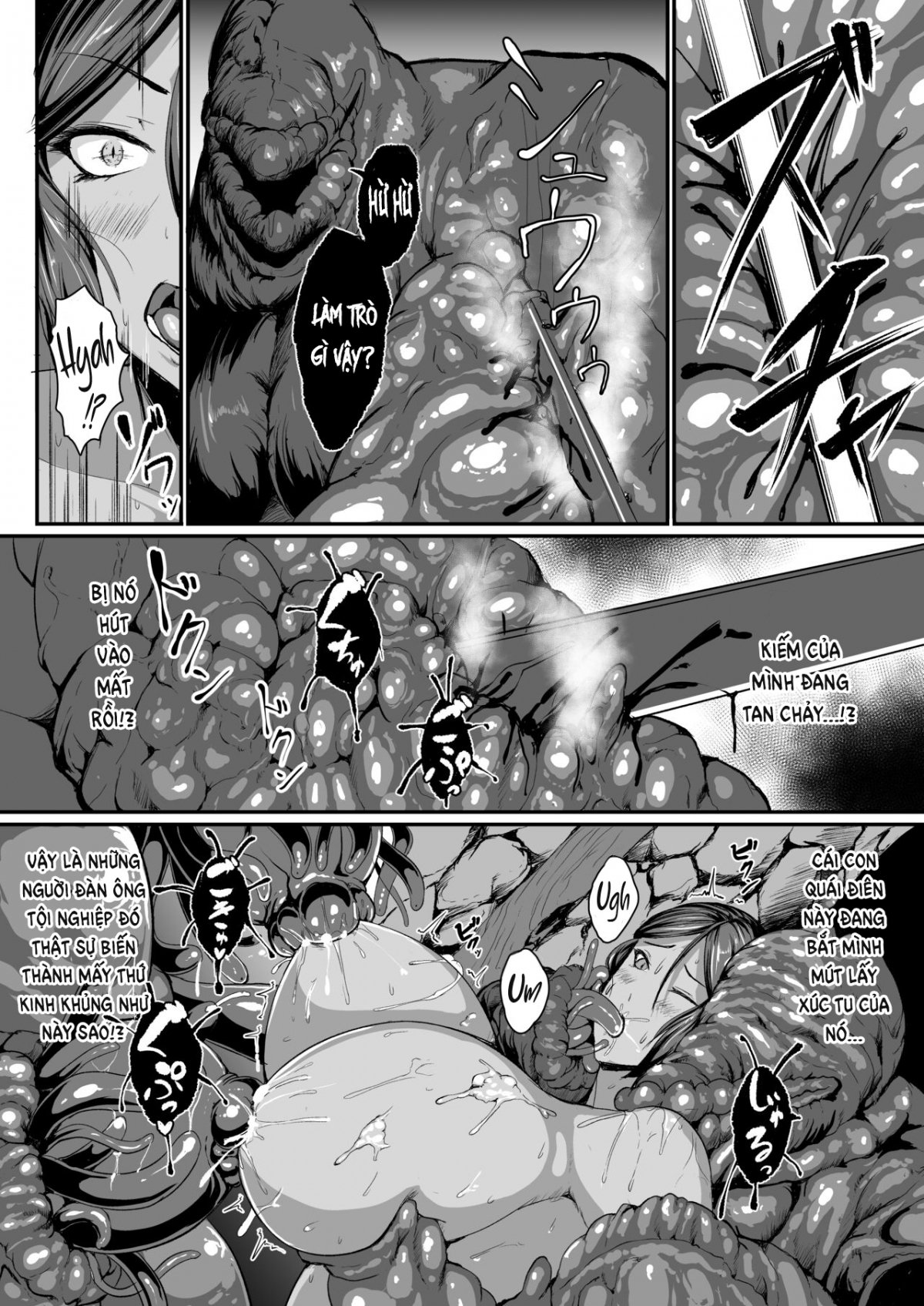 Đọc truyện hentai H na Dungeon ga Afureru Sekai de 4 - Oneshot