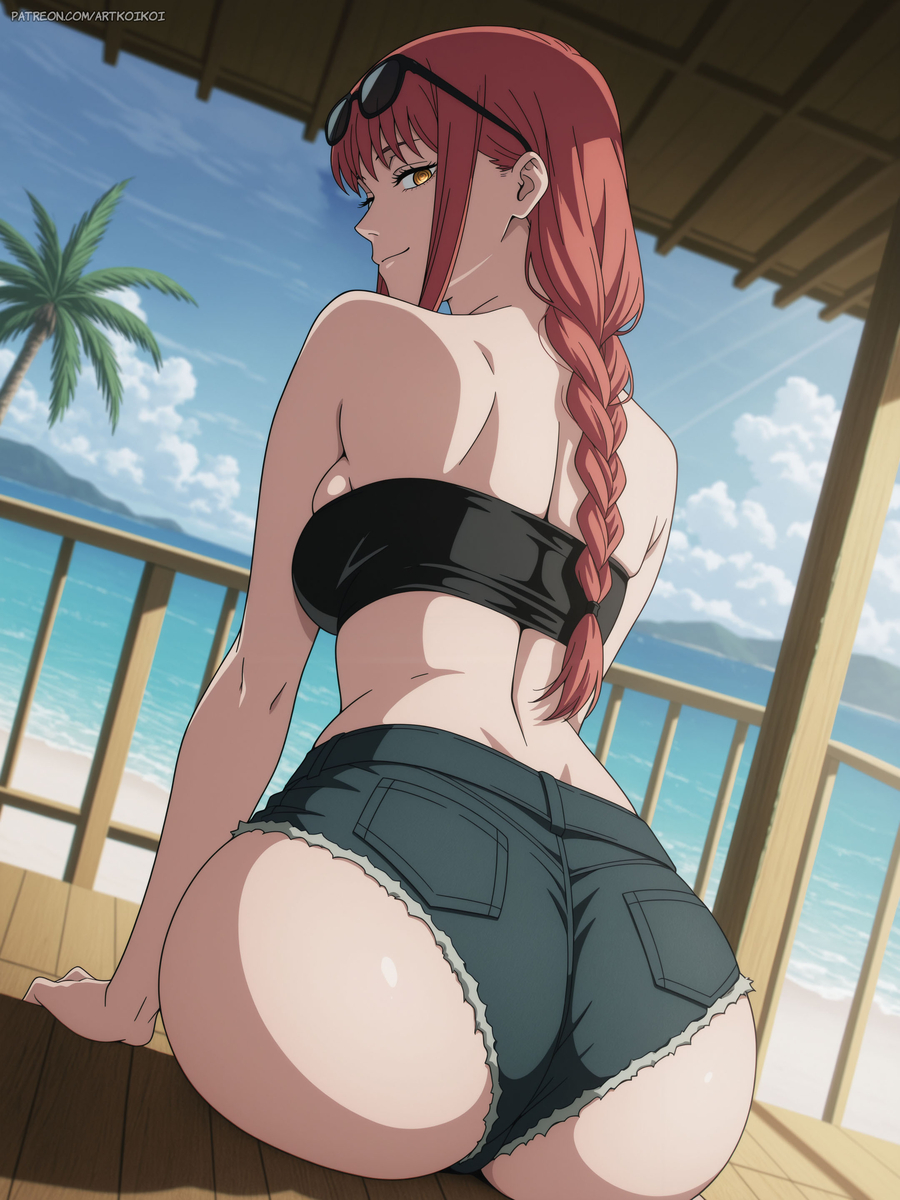 Đọc truyện hentai Tuyển tập Albums Art hentai - Chap 796 - Makima | Chainsaw Man