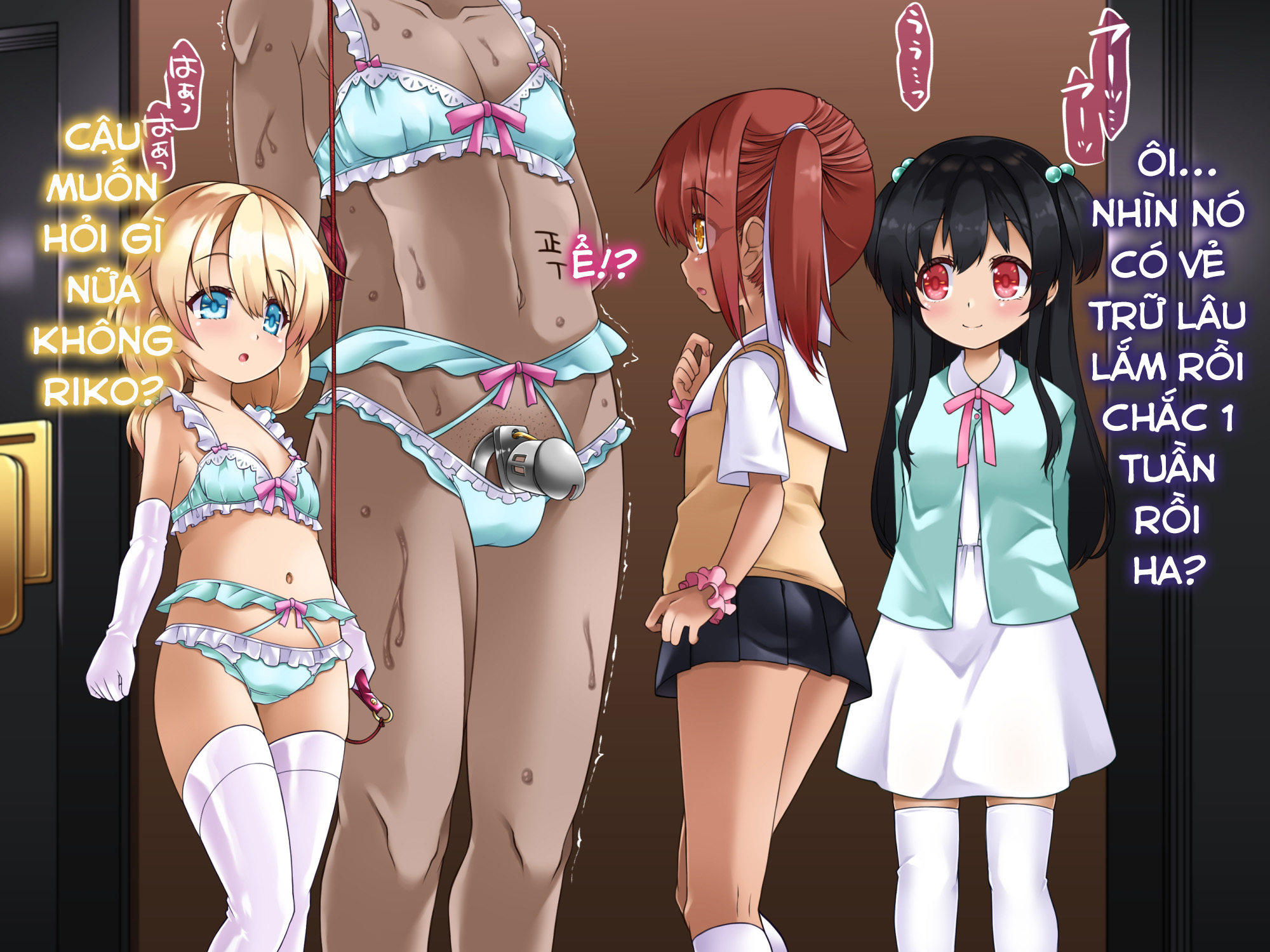 Đọc truyện hentai Nữ qoái thèm tình bắc cóc chim lớn - Chap 4