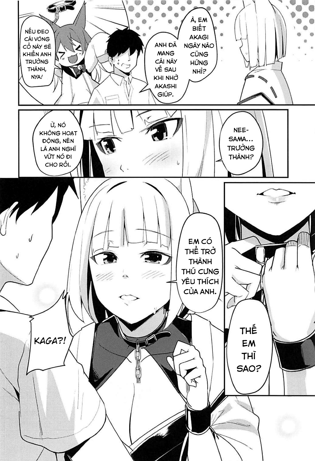 Đọc truyện hentai Pet na Kaga (Azur Lane) - Oneshot