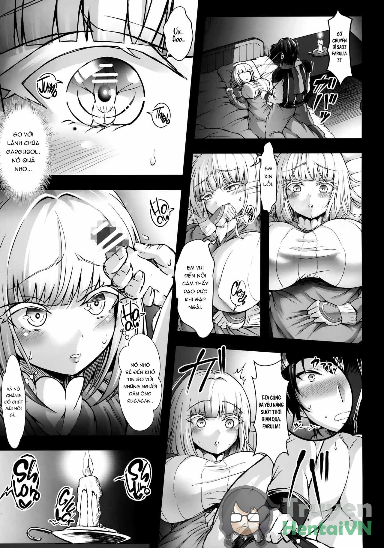 Đọc truyện hentai (C97) [XMODEL (Nishiki Ai)] GUND CUNNUM Vol. 5 Shussan Bokujou Kokuin no Onna Kishi Netori Kanryou Hen - Oneshot