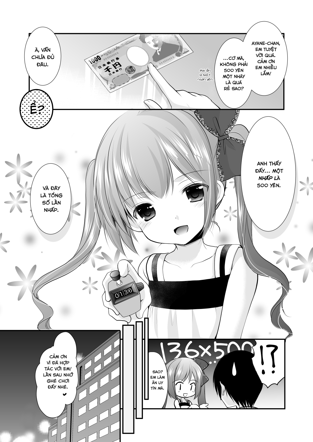 Đọc truyện hentai Ikkai 500 Yen - Oneshot