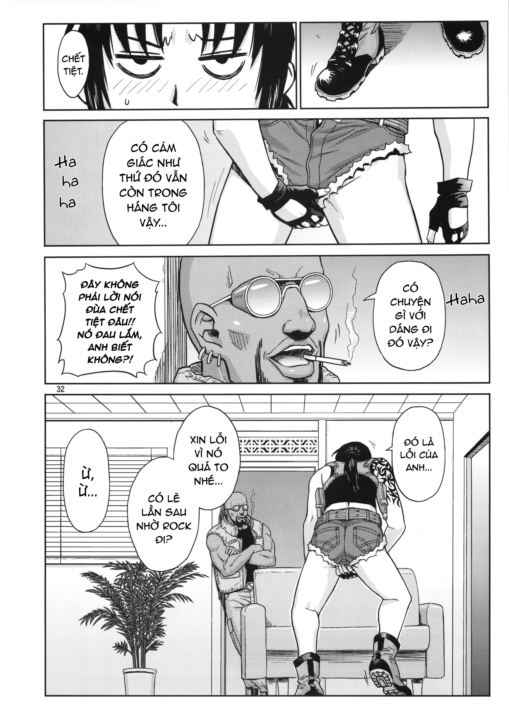 Đọc truyện hentai SUPER BIG SIZE! (BLACK LAGOON) - Oneshot