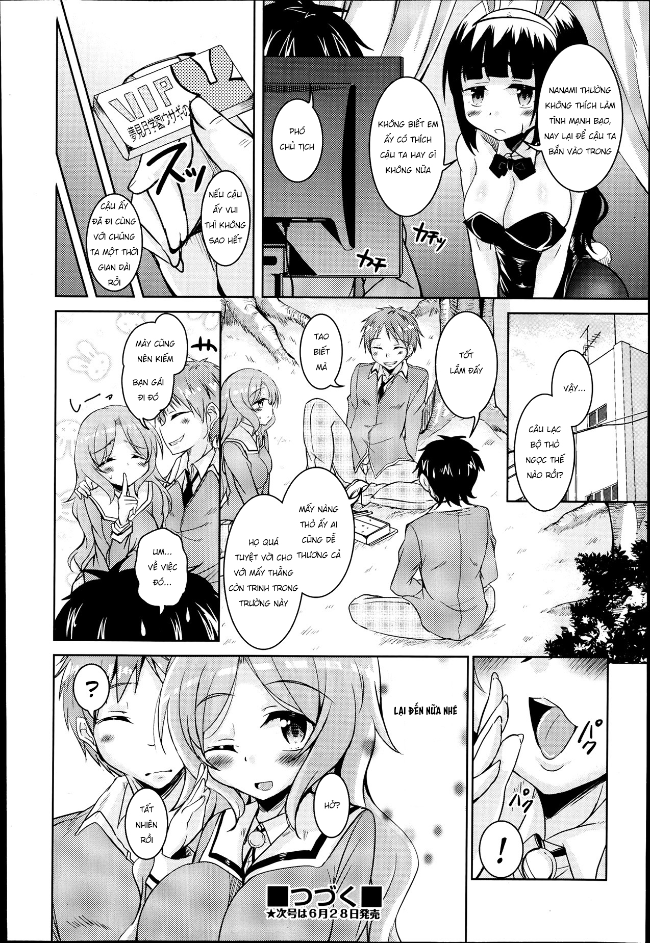 Đọc truyện hentai Câu lạc bộ thỏ ngọc dâm đãng - Chap 1