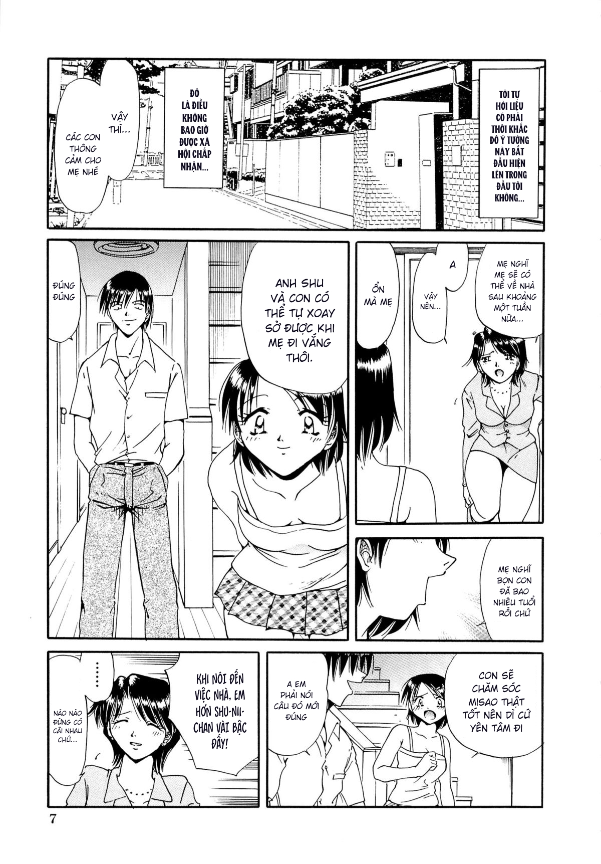 Đọc truyện hentai Loạn luân ngục tối - Chap 1