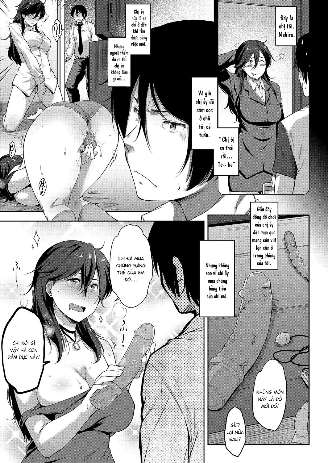 Đọc truyện hentai Ane to Omocha - Oneshot