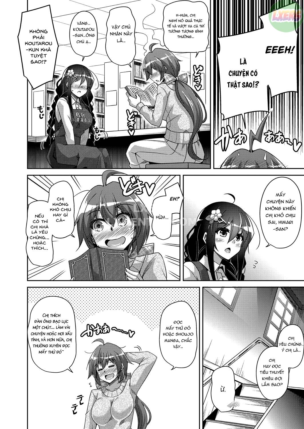 Đọc truyện hentai A Bitch Rose Shrouded In Books - Chap 5