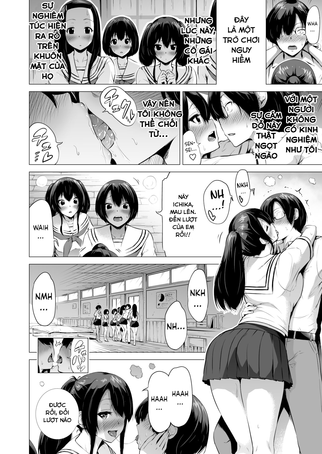 Đọc truyện hentai Nanaka no Rakuen ~Inaka no Gakkou de Bishoujo Harem - Chap 1 ~ Playing Everyones Lover