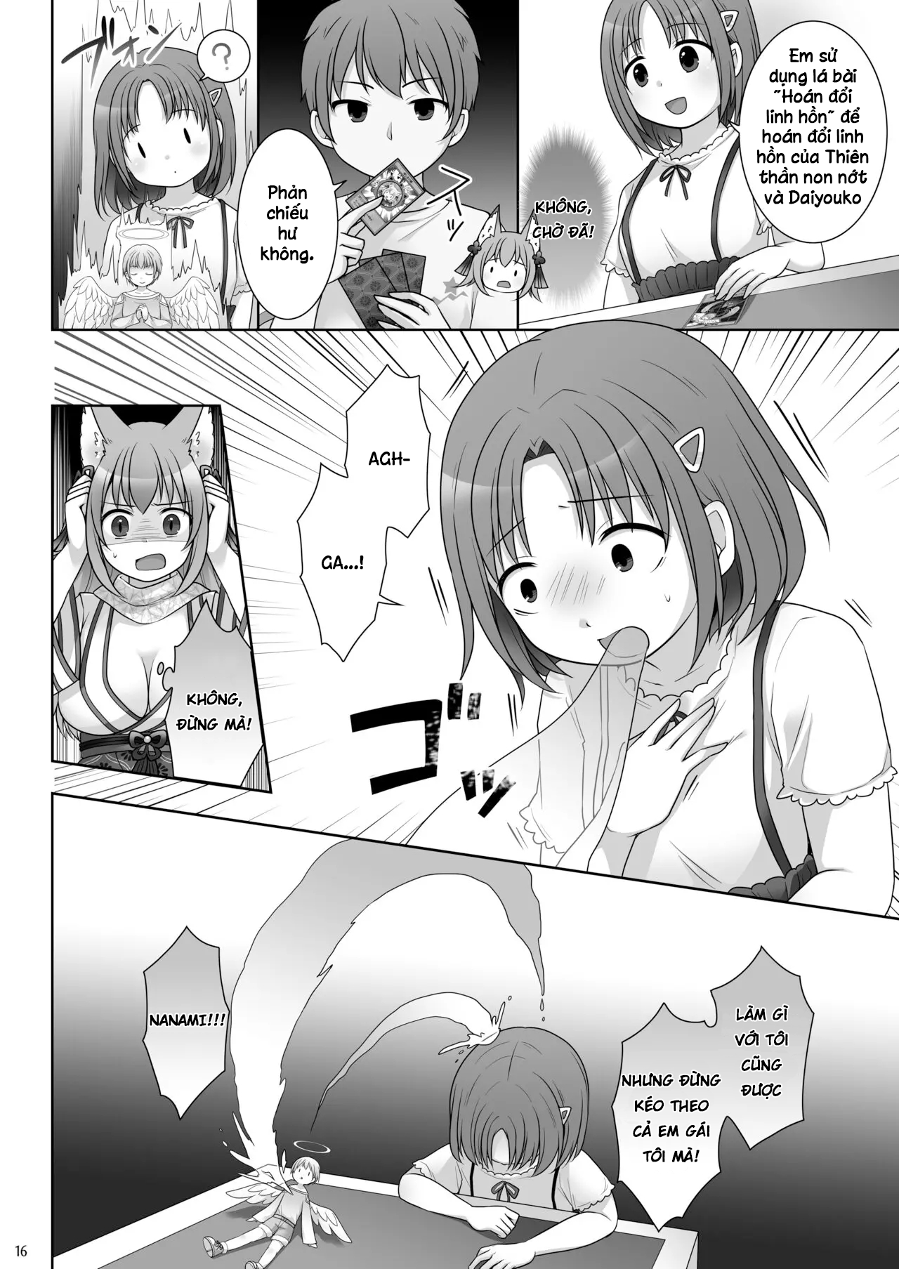 Đọc truyện hentai Những người bị giam giữ bởi linh hồn của các thẻ bài - Oneshot