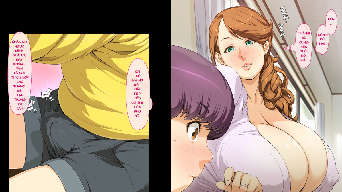 Đọc truyện hentai Oba-san to Boku no H na Obenkyou - Chap 2