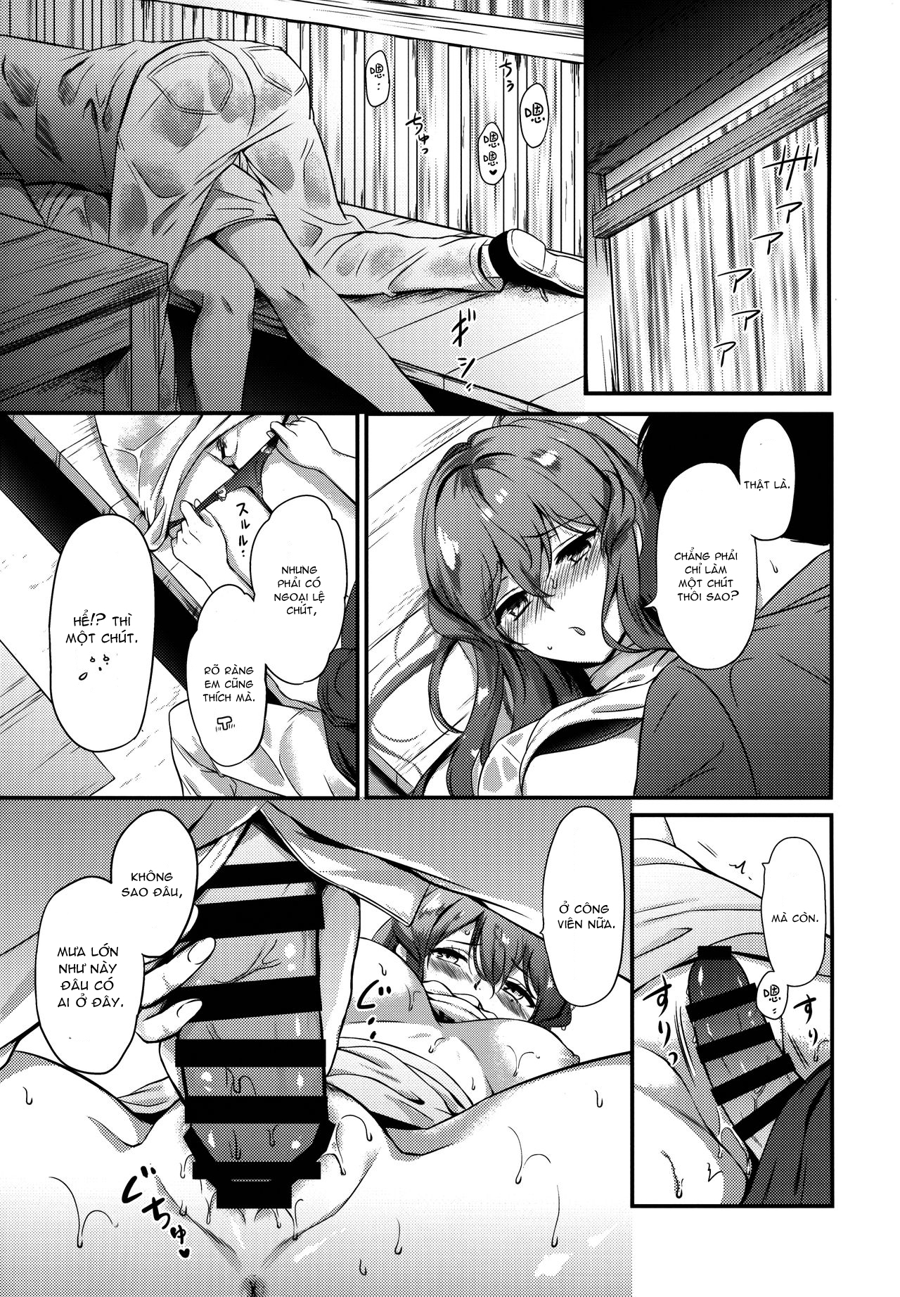 Đọc truyện hentai Trú mưa cùng Goto-chan - Oneshot