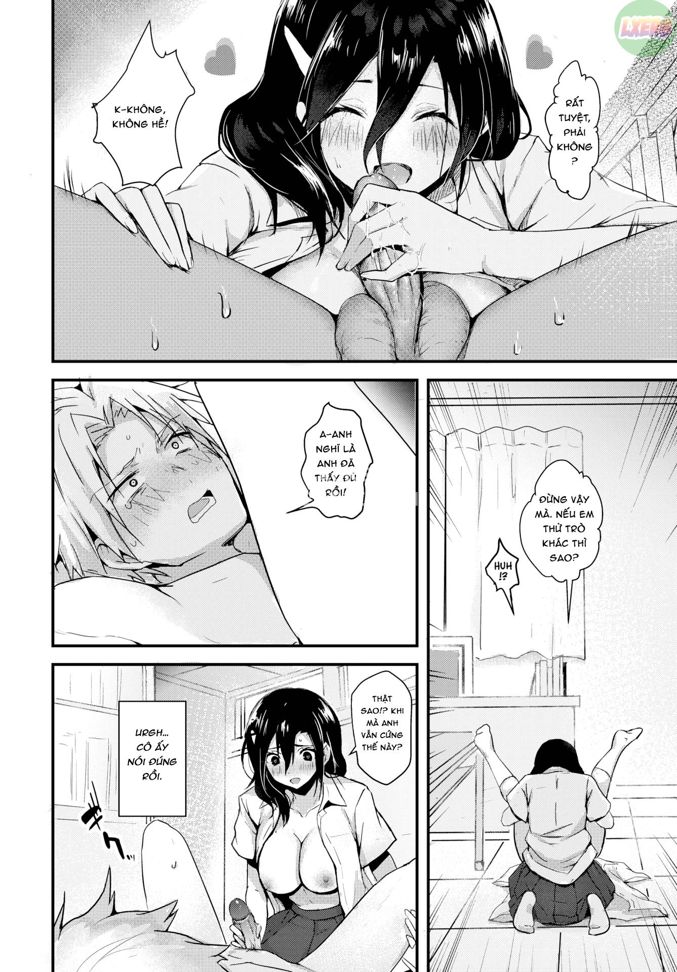 Đọc truyện hentai Cuộc huẩn luyện bí mật của Hội trưởng hội học sinh - Oneshot