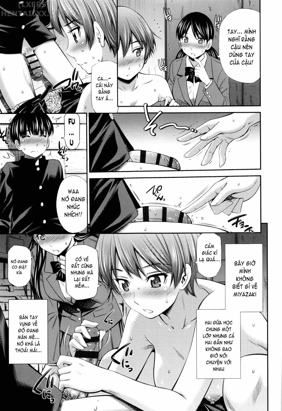 Đọc truyện hentai Hokenshitsu no Sagara Sensei - Chap 3