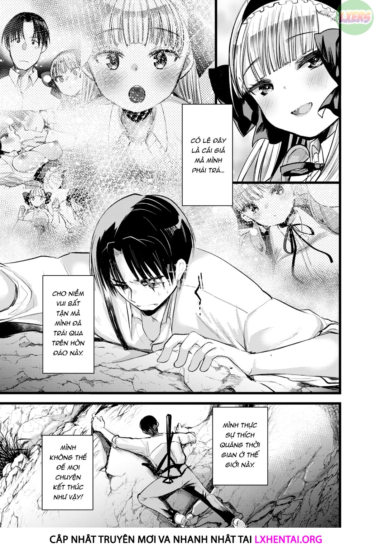 Đọc truyện hentai Cuộc sống thư thái nơi đảo hoang cùng cô Kỵ sĩ công chúa Level 1 - Chap 10