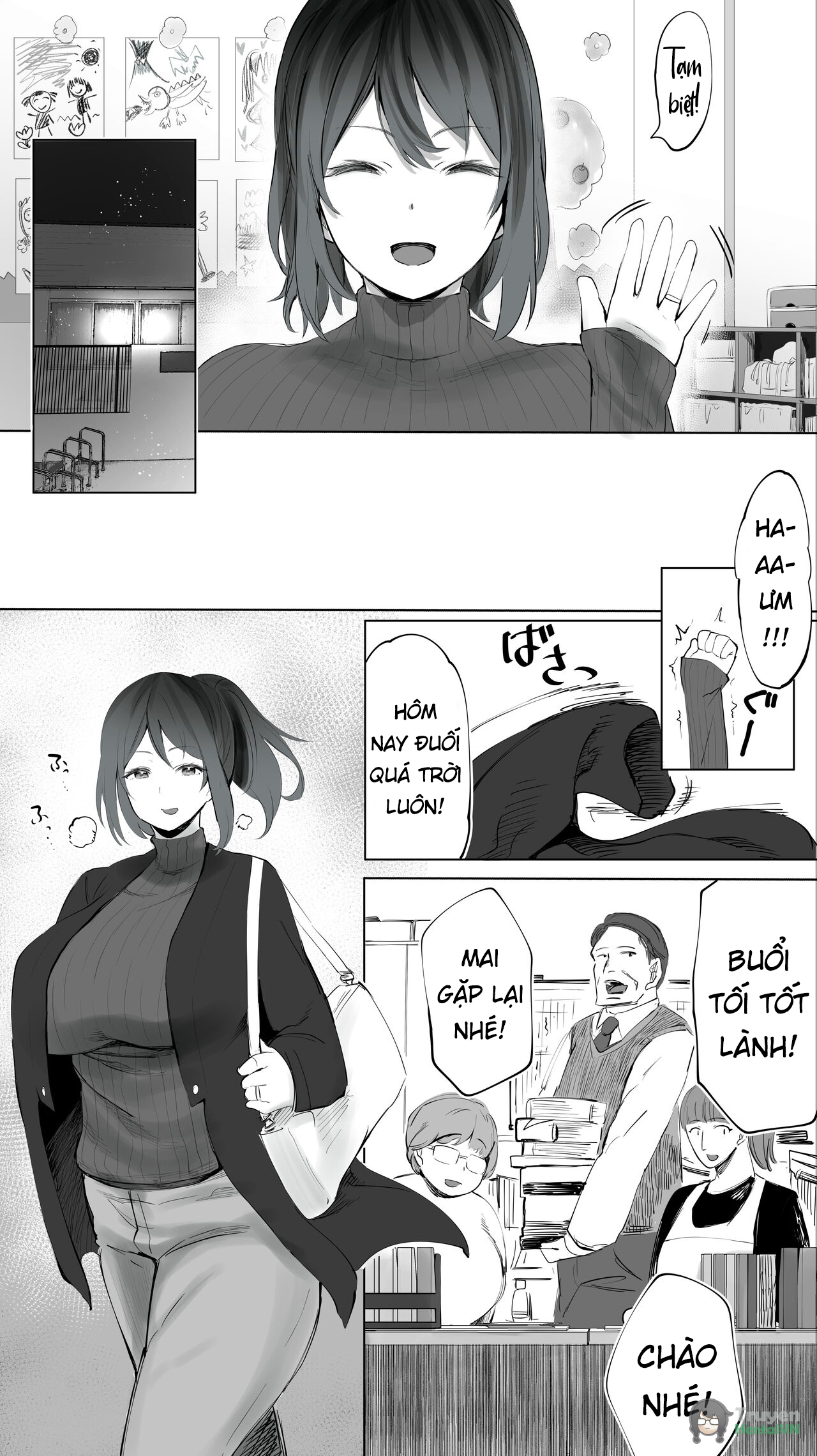 Đọc truyện hentai Jimoto no Hametomo Kouhai no Hoikushi N - Oneshot