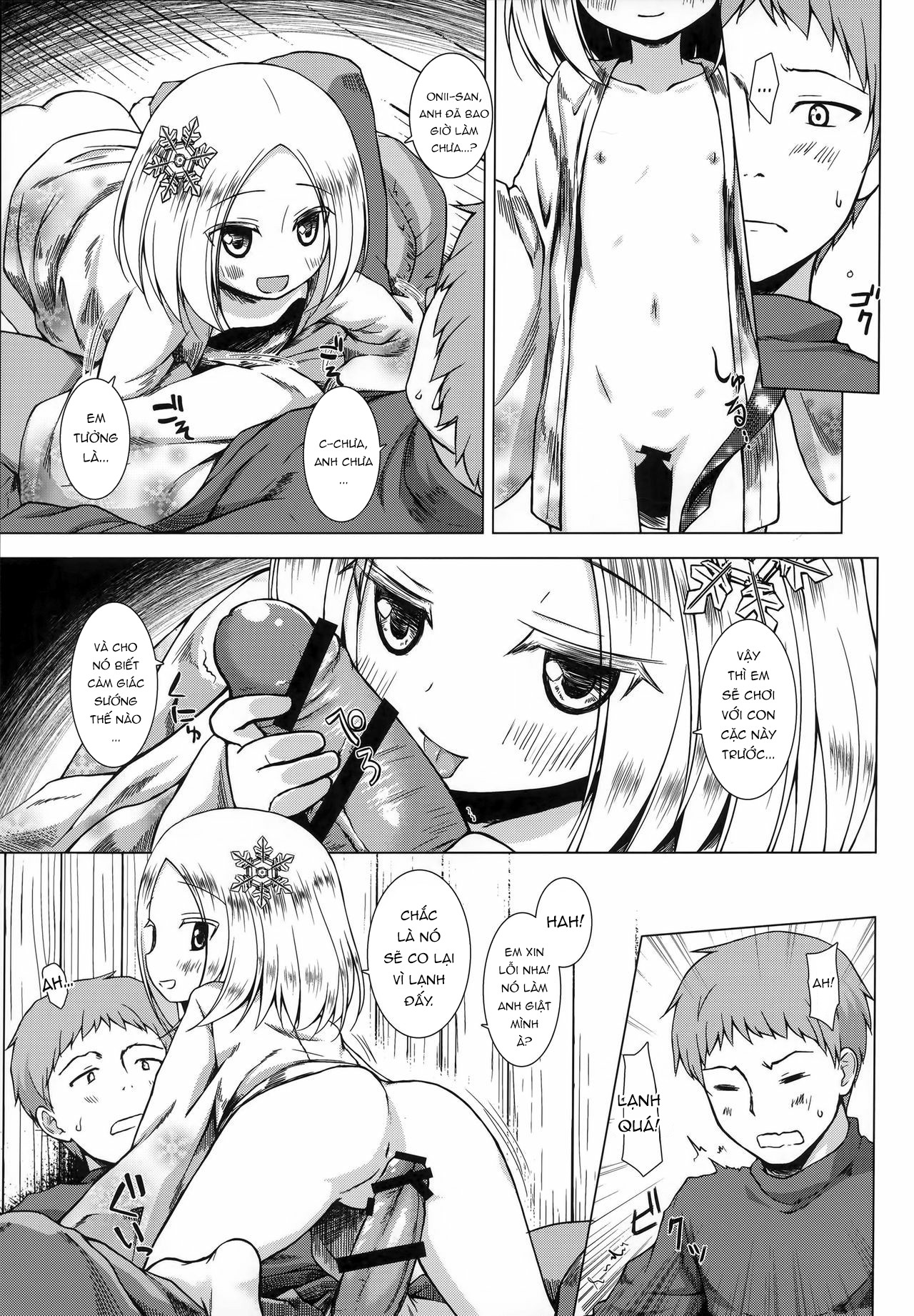 Đọc truyện hentai Chuyện ma lúc 8 giờ - Loli người tuyết~