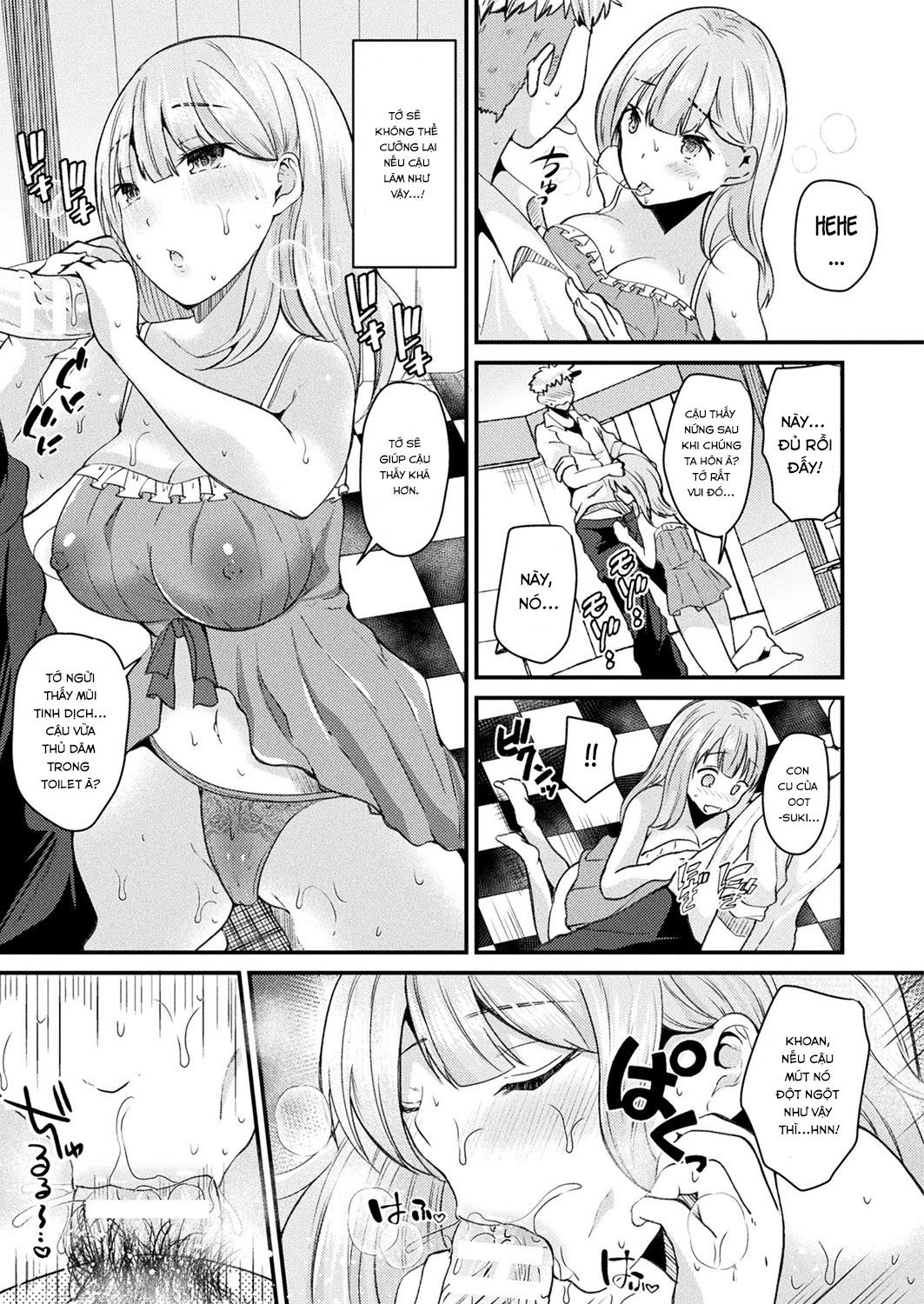 Đọc truyện hentai Biến thành con gái và có được tình yêu sau chuyến dã ngoại - Oneshot