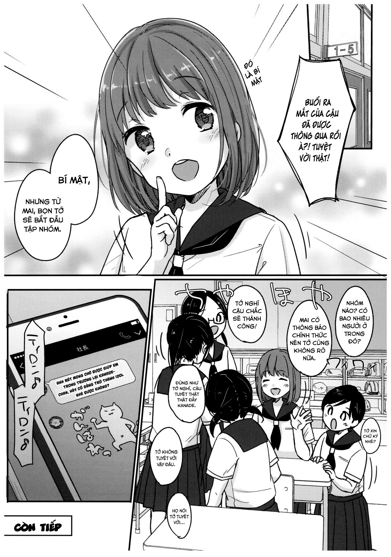 Đọc truyện hentai Thử thách của Kanade - Chap 1