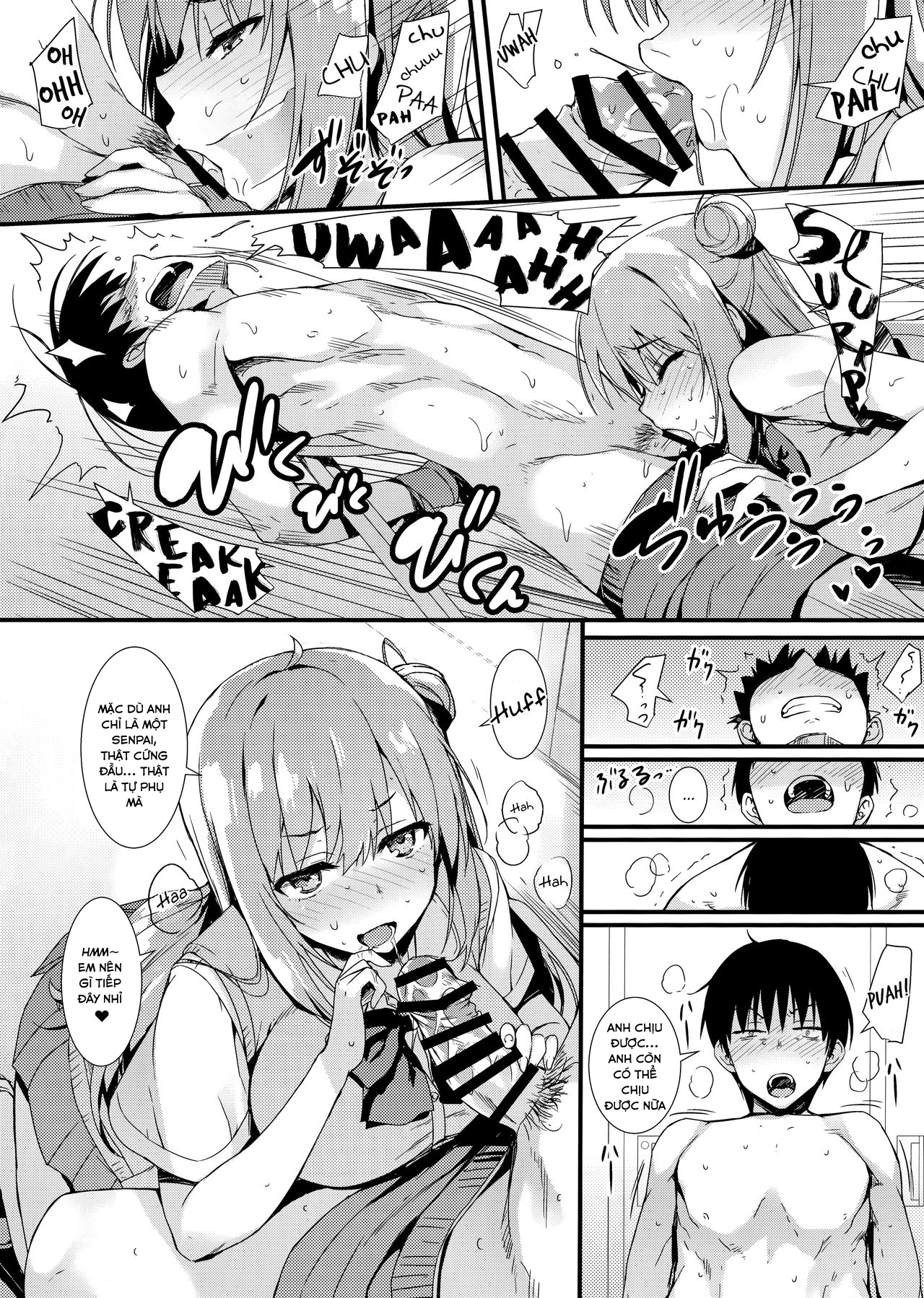 Đọc truyện hentai Echi Echi Kouhai-Chan! - Oneshot