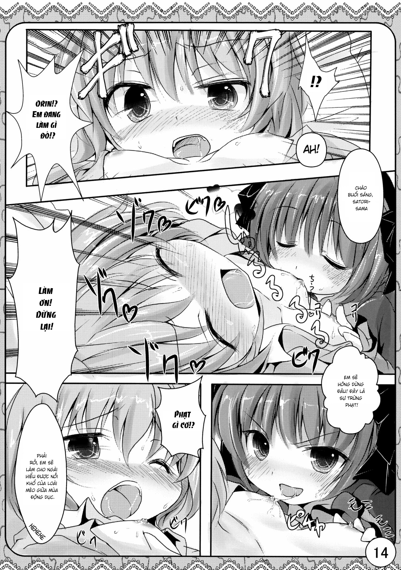 Đọc truyện hentai Ecchi-na Nekomimi (Touhou Project) - Oneshot