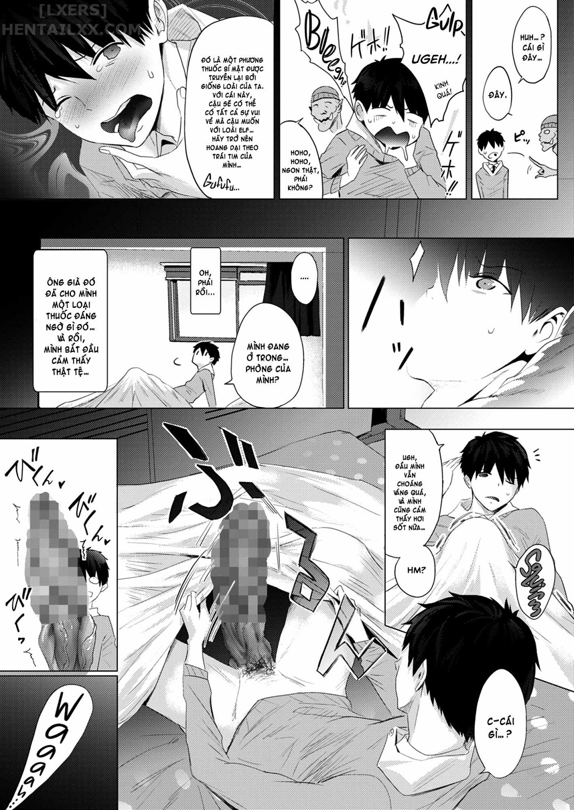 Đọc truyện hentai Orc Chinpo O Te Ni Ireta! Elf Oyako O Ore Senyou Nama Onaho Ni Shitatta ... - Oneshot