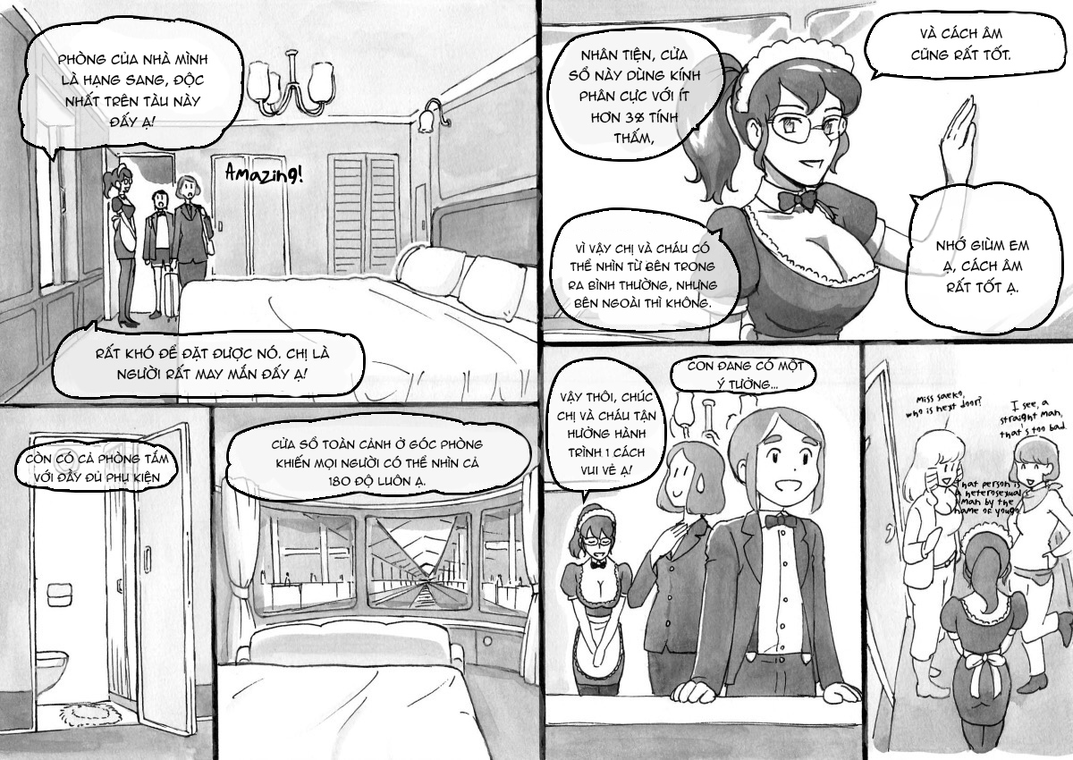 Đọc truyện hentai Chuyến tàu mơ ước - Chap 1
