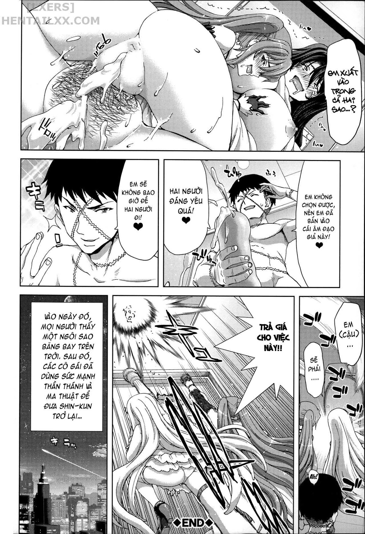 Đọc truyện hentai Mesuochi Z ~Kyousei Ninkatsu Haigou Zukan - Chap 9 - END