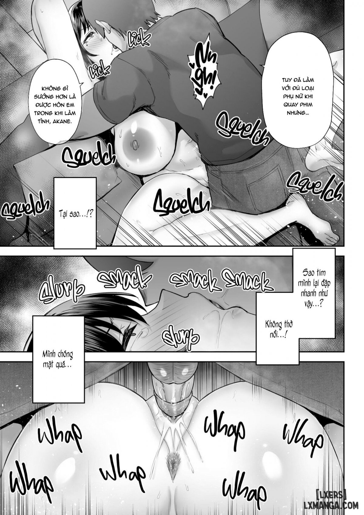 Đọc truyện hentai Netorareta Bakunyuu Osananajimi Tsuma Akane -Mukashikkara Shinyuu (SeFri) to Yarimakuri Deshita lol- - Oneshot