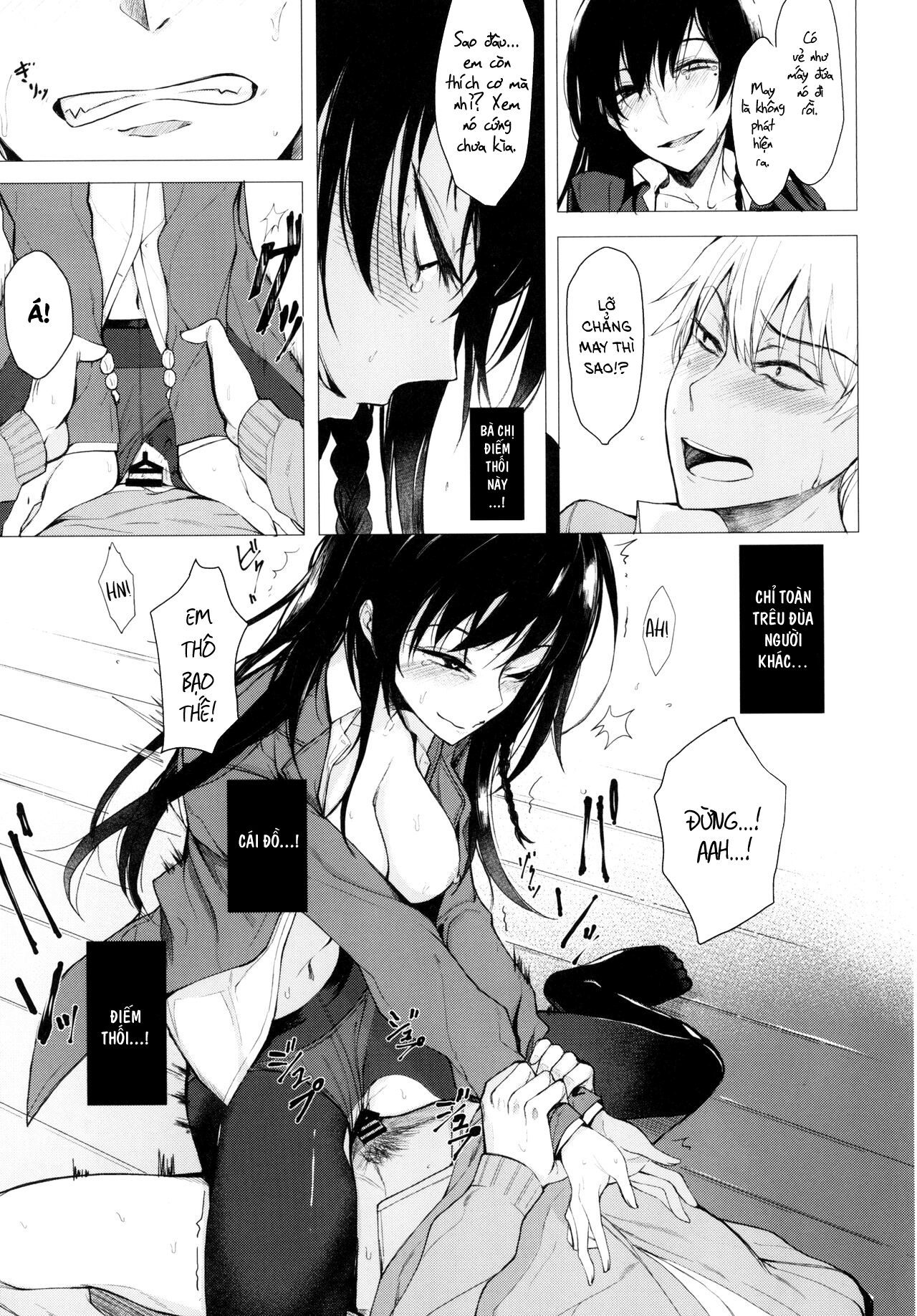 Đọc truyện hentai Cuốn truyện kể về việc tôi bị phục kích bởi một chị gái lạ mặt lớp trên - Chap 2