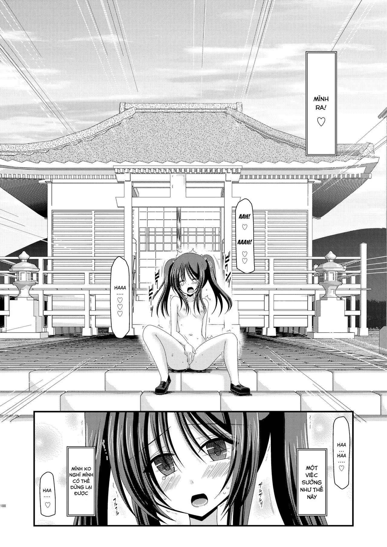 Đọc truyện hentai Cô gái thích khoả thân - Ngoại truyện 1: Thủ dâm ở chùa