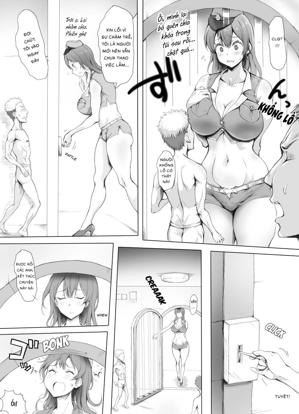 Đọc truyện hentai Horny Jail - Oneshot