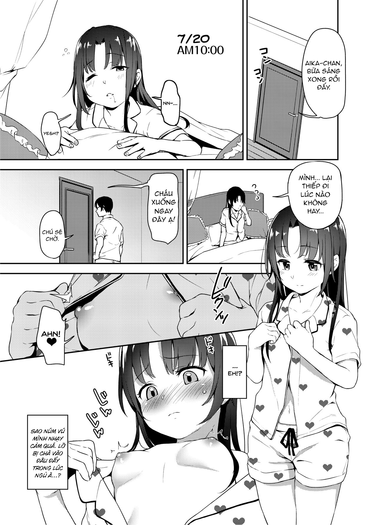 Đọc truyện hentai Aika to Oji-san ~Neteiru Aida ni Hanayome Shugyou~ - Chap 2